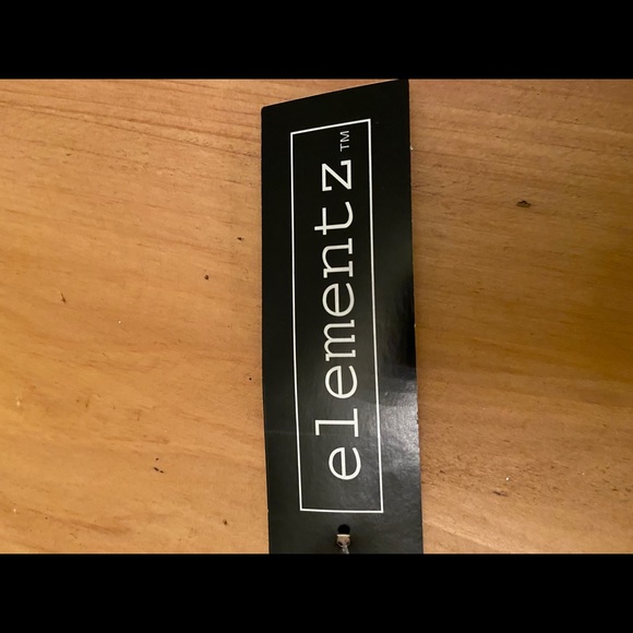 NWT -Gold Sparkle Elementz Black Velour set - Picture 5 of 8